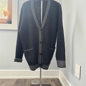 Line the Label Black and Gray Women's Cardigan